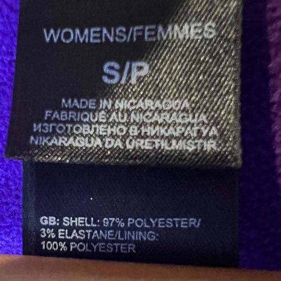 B15.26 The North Face AMVX Purple Windproof & Waterproof Apex Bionic Jacket - Picture 6 of 9